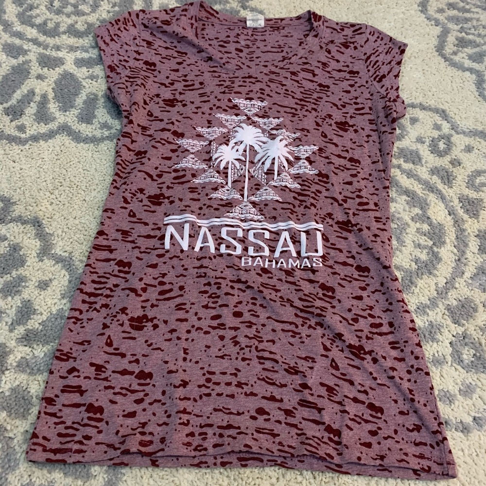 Burgundy Bahama shirt